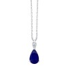 COLLIER EMMY SAPHIR ET DIAMANT