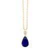 COLLIER EMMY SAPHIR ET DIAMANT