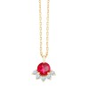 ANNABELLE RUBY AND DIAMOND NECKLACE