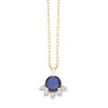 ANNABELLE SAPPHIRE AND DIAMOND NECKLACE