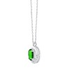 LEILA EMERALD AND DIAMOND NECKLACE