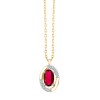 COLLIER MINA RUBIS ET DIAMANT