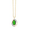 COLLIER MINA ÉMERAUDE ET DIAMANT