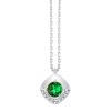 COLLIER LALLA ÉMERAUDE ET DIAMANT