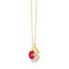 COLLIER LALLA RUBIS ET DIAMANT