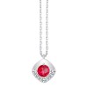 COLLIER LALLA RUBIS ET DIAMANT