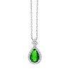 COLLIER SHAE ÉMERAUDE ET DIAMANT