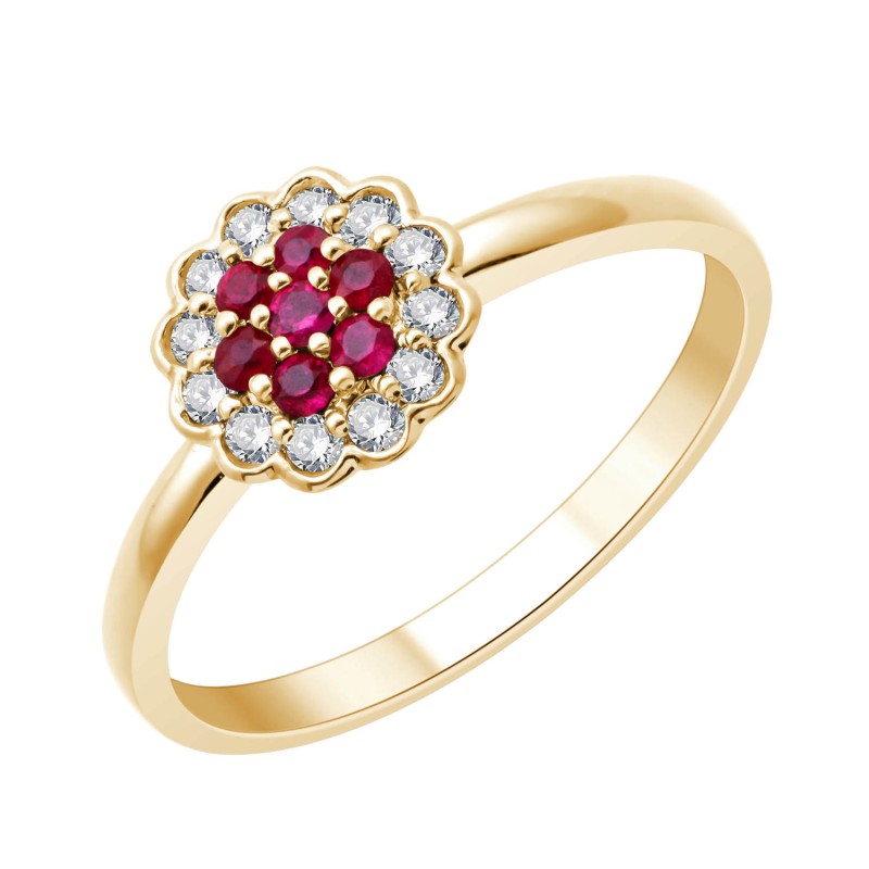 Flore Ruby Ring