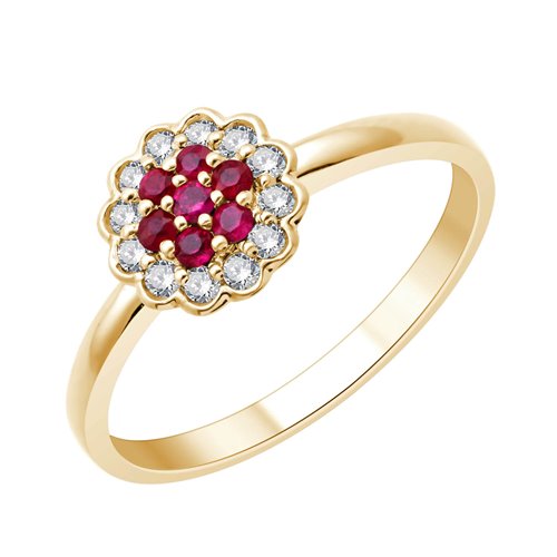 Flore Ruby Ring