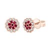 Flore Ruby Earrings