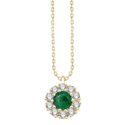 Hortense Emerald Necklace