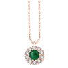 Collier Hortense Emeraude