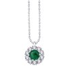 Collier Hortense Emeraude