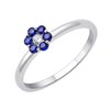 Bague Iris Saphir