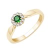 BAGUE LOUISE M EMERAUDE