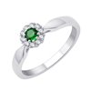 BAGUE LOUISE M EMERAUDE