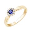 BAGUE LOUISE M SAPHIR