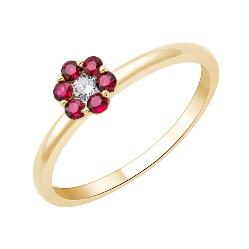 Bague Iris Rubis