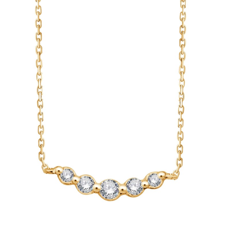 Drop S Necklace