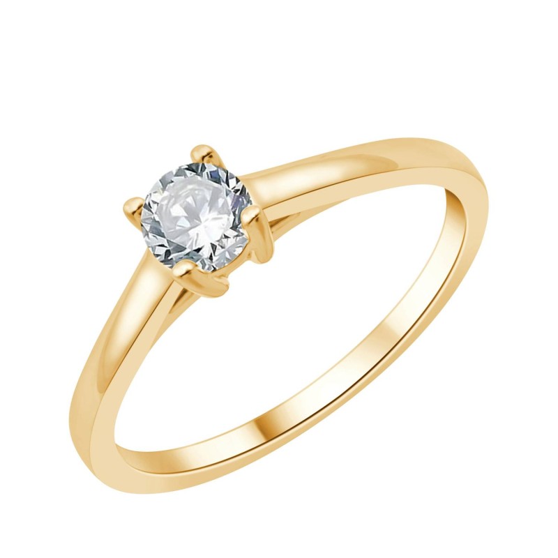4-claw solitaire ring – 0