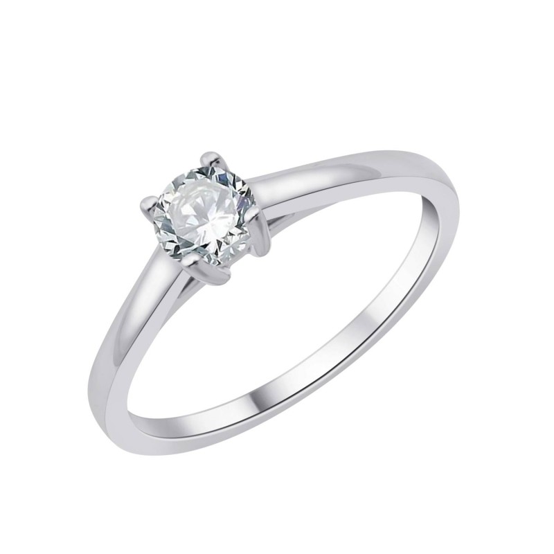 4-claw solitaire ring – 0