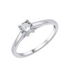 Bague solitaire 4 griffes – 0