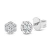 Boucles d'oreilles diamant 0.20 ct