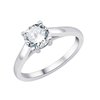 4-claw solitaire ring – 1 ct