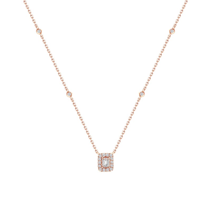 CAPRICE EMERALD-CUT NECKLACE