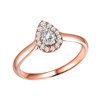 CAPRICE PEAR-CUT DIAMOND RING S