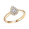 CAPRICE PEAR-CUT DIAMOND RING S