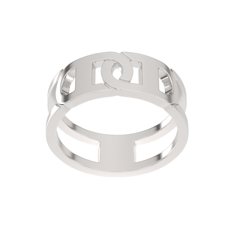 Bague La Villa petit modèle tout or