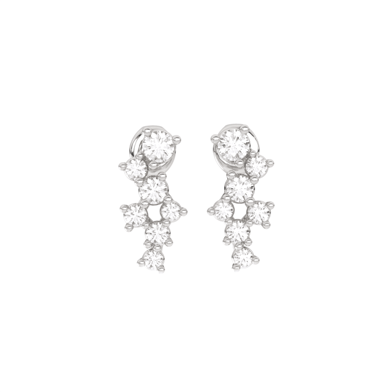 Boucles d'oreilles Primavera Diamant